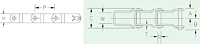 Dimensions<!--Steel Pintle Chains-->