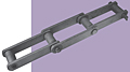 SS Class Bushed Steel Chain