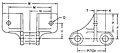 Dimensions<!--C 131-F2 Combination Chain-->